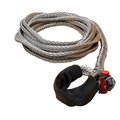 Lockjaw 3/8 in. x 25 ft. 6,600 lbs. WLL. LockJaw Synthetic Winch Line Extension w/Integrated Shackle 21-0375025